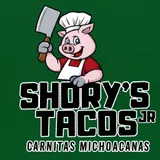 Logo Shory's Tacos JR Carnitas Michoacanas