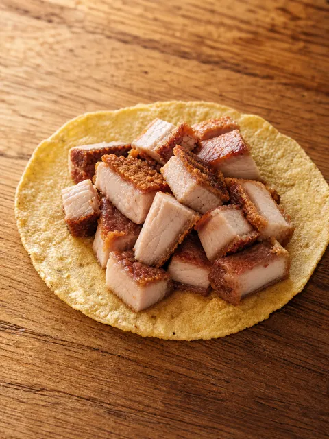 Taco de Sope en Shory's Tacos JR